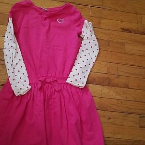 Girls Gymboree size 8 dress in pink